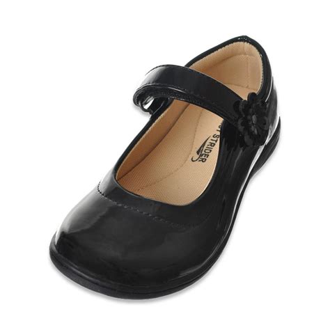 Key Specs: Size Range: 3 to 6 | Material: Leather upper | Sole Type: Hard. . Walmart mary jane shoes